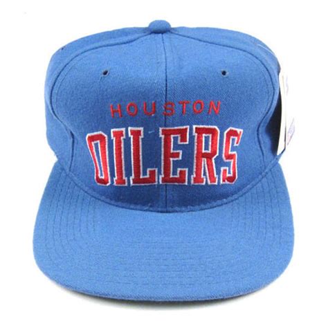 Vintage Houston Oilers Starter Snapback Hat NWT NFL Football 90s – For ...