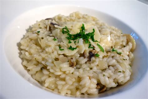 Risotto champignons parmesan - SoRoseBonbons