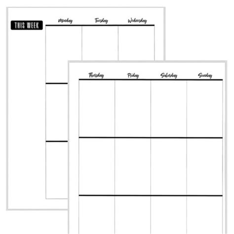 Big Happy Planner Printables