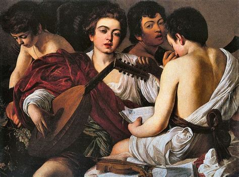 Caravaggio "Musicians" (1595) Glossy Poster - Walmart.com