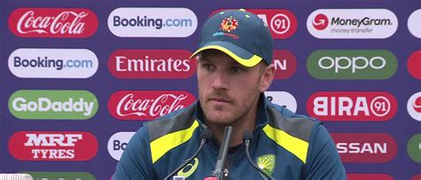 14 June - Oval - Australia Captain Aaron Finch pre-match press conference