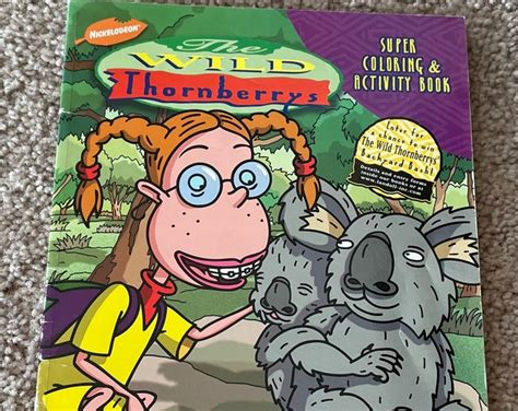 The Wild Thornberrys Super Coloring & Activity Book 2000 Landoll's - Etsy