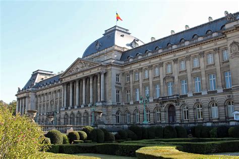 Brussels, the beautiful Royal Palace