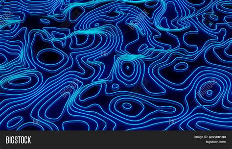 Topographic Contour Image & Photo (Free Trial) | Bigstock