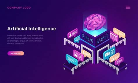 Download Artificial Intelligence Or Ai Isometric Concept for free ...