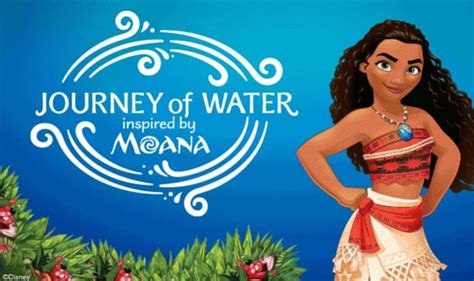 First Look at Journey of Water – Inspired by Moana Logo & Sneak Peek Inside Attraction at EPCOT ...