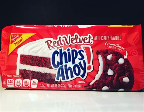 REVIEW: Nabisco Red Velvet Chips Ahoy! Cookies - Junk Banter