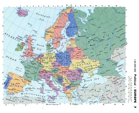 Maps of Europe and European countries | Collection of maps of Europe | Mapsland | Maps of the World