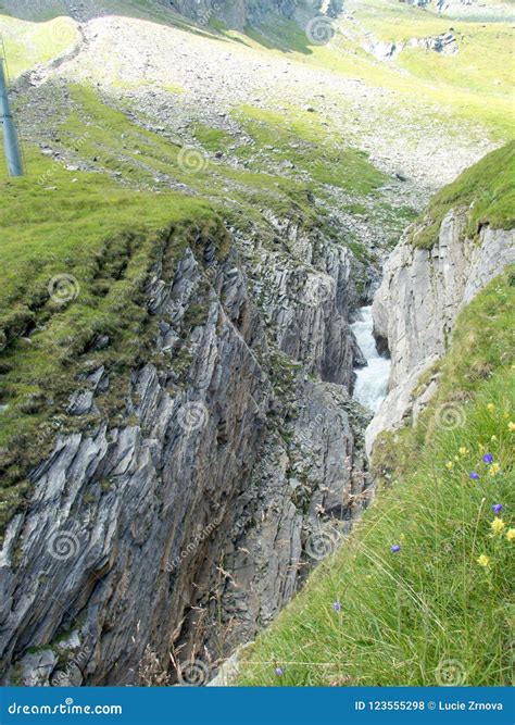 Hiking and Climbing at Grossglockner Stock Photo - Image of meadow ...