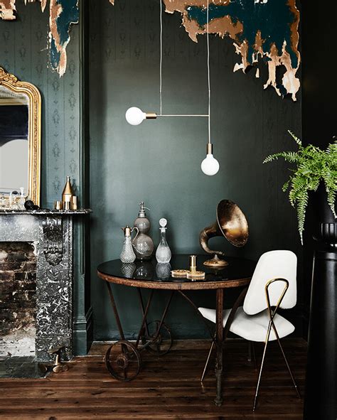 Dark Green Design: Dreamy Rooms + Spaces — firefly+finch