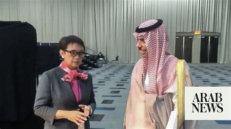 Saudi foreign minister meets with Indonesian counterpart at BRICS summit in Johannesburg | Arab News