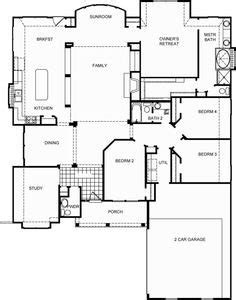 Beautiful David Weekley Homes Floor Plans - New Home Plans Design