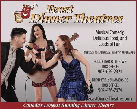 FEAST DINNER THEATRES, SUMMERSIDE, PEI - Restaurant Reviews, Photos ...