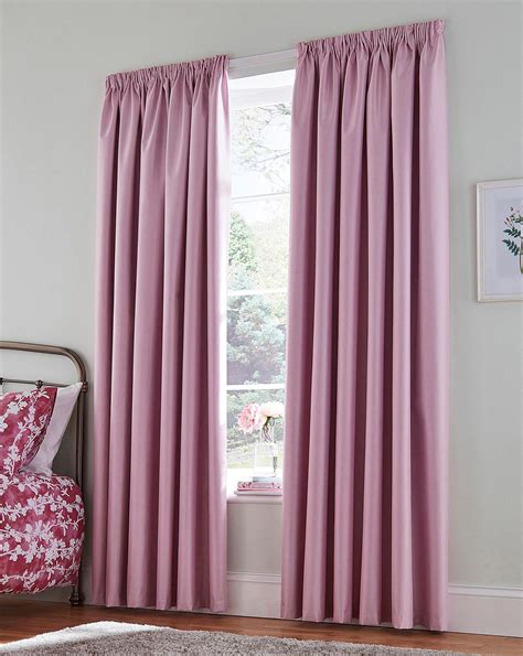 Pink Faux Silk Curtains - Amazon Com Sapphire Home 2 Panel Faux Silk Solid Curtain Drapes W ...