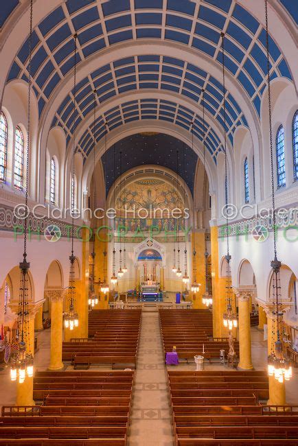 The beautiful interior of St. Mary's Church, one of the churches in the ...