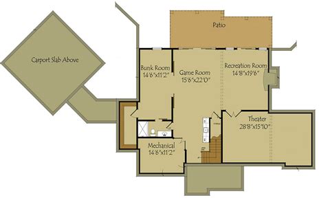 Plan 92384MX: 2900 Square Foot Modern Farmhouse Plan with Carport and ...