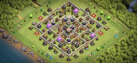 Farming Base TH11 with Link, Anti 3 Stars, Hybrid - Clash of Clans 2023 - Town Hall Level 11 ...