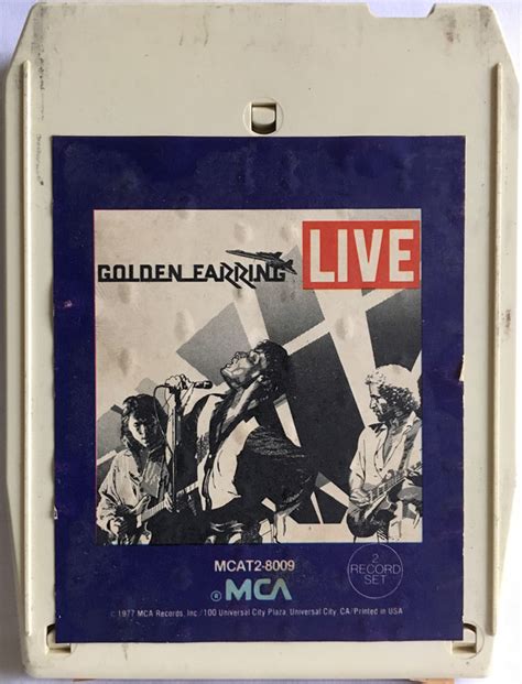 Golden Earring – Live (1977, 8-Track Cartridge) - Discogs