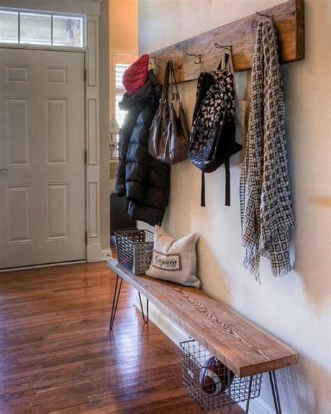 Entryway hooks | Apartment decorating livingroom, Apartment entryway ...