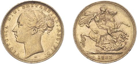 NumisBids: The Coin Cabinet Auction 12, Lot 276 : AUSTRALIA . Victoria, 1837-1901. Sovereign ...