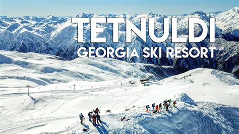 Tetnuldi ski resort 2019, Svaneti Georgia - YouTube