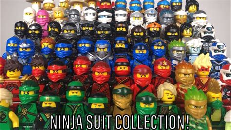 LEGO NINJAGO NINJA SUIT COLLECTION! MASSIVE 2020 UPDATE! - YouTube