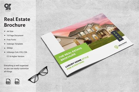 Real Estate Brochure | Brochure Templates ~ Creative Market