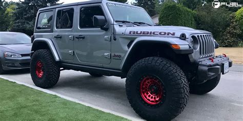 This Jeep Wrangler with Fuel Wheels is Ready to Play