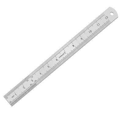 Stainless Steel Ruler - 12 Inch - 3pcs : Non-Brand | Rokomari.com