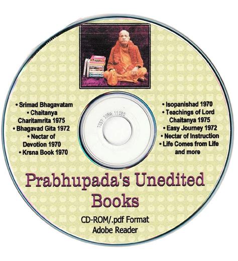 Srila Prabhupada eBooks PDF Format (Original Books)