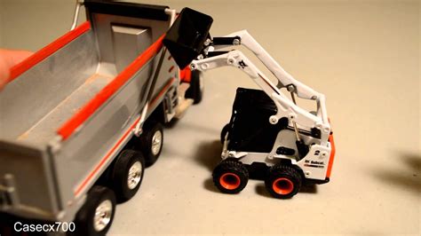 Bobcat S750 Skid-Steer Diecast Model Review - YouTube