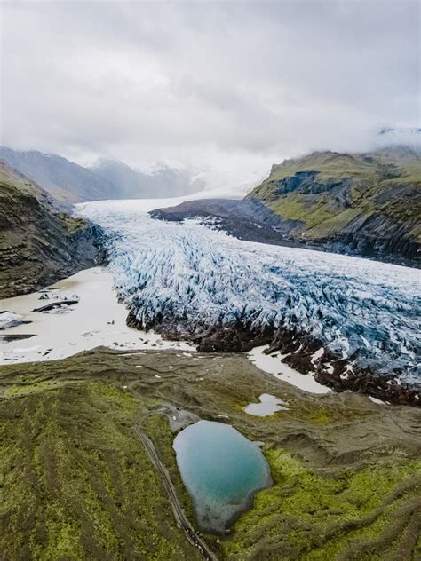 Vatnajokull Glacier in Iceland Stock Image - Image of blue, beauty: 174199119