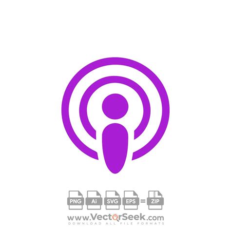 Apple Podcast Logo Vector - (.Ai .PNG .SVG .EPS Free Download)