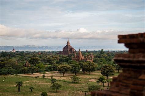 Premium Photo | Temple at bagan archaeological zone