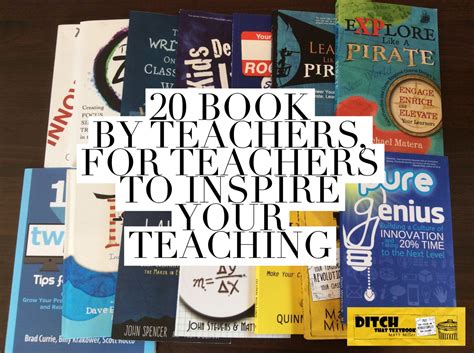 20 books by teachers, for teachers to inspire your teaching - Ditch ...