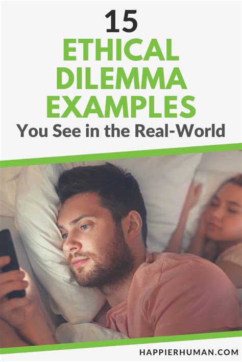 15 Ethical Dilemma Examples You See in the Real-World - Happier Human