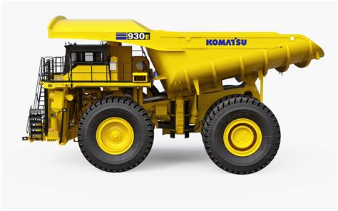 Komatsu mining dump truck 3D model - TurboSquid 1613055