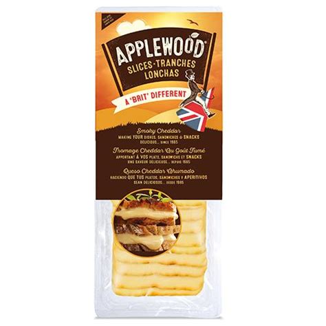 Applewood Cheese Slices 12x500g - Lynas Foodservice