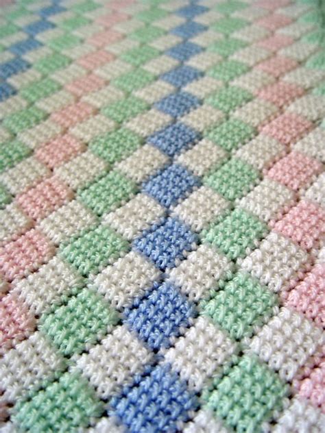 TUNISIAN CROCHET ENTRELAC | Crochet For Beginners