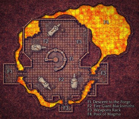 Bel's Forge - Baldur's Gate: Descent into Avernus | Etrimont - Fantasy Maps