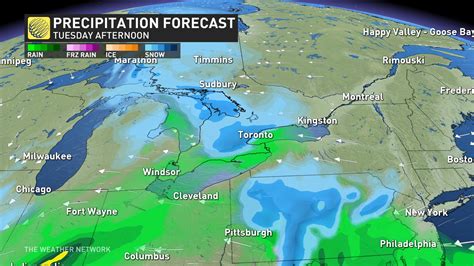 Toronto-area snow squalls a prelude to next week’s major storm - The ...