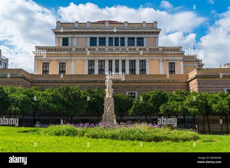 Old parliament house in Athens Greece. The Old Parliament House at ...