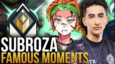 SUBROZA'S MOST FAMOUS MOMENTS - Valorant Montage - YouTube