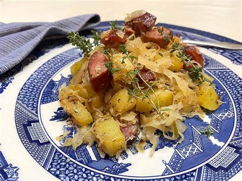 Kielbasa Sauerkraut and Potatoes - Country at Heart Recipes