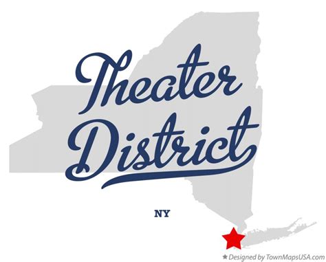 Printable Map Of Theater District