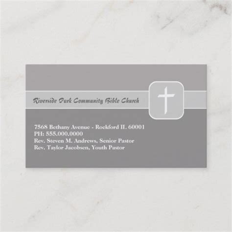 Christian Ministry Business Cards & Profile Cards | Zazzle CA