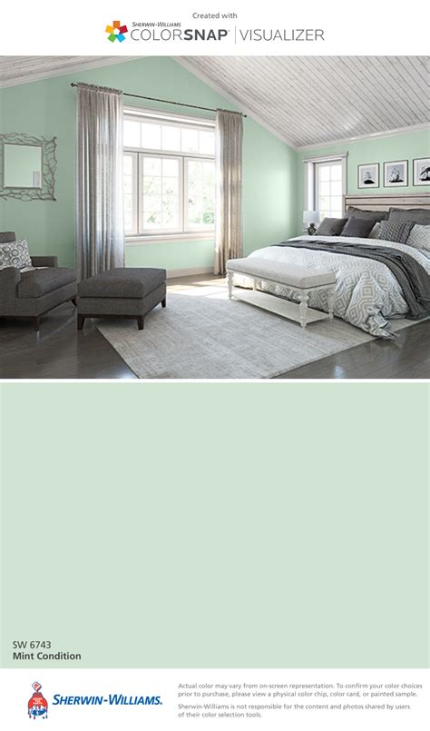 I found this color with ColorSnap® Visualizer for iPhone by Sherwin-Williams: Mint Condition (SW ...