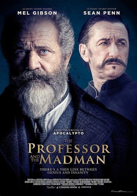 Mel Gibson & Sean Penn in Trailer for 'The Professor and the Madman ...