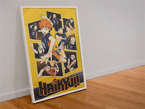 Haikyuu Poster Karasuno High School Volleyball Team Shoyo Anime Stuff ...