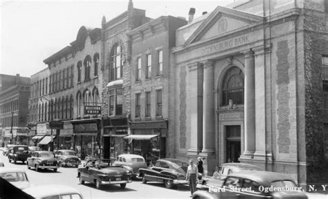 The Ogdensburg Bank on Ford Street